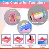 Pinch Perfect Tumbler Clamp,Sublimation Tumblers Pinch,for 20 Oz Sublimation Blanks Tumblers Pinch Perfect Clamp for Sublimation Paper and Glass WAQONUY