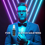 ULTRAVUE Watch Cleaning Kit - Cleans All Watches and Jewelry Including Metals, Crystals and Rubber - 1 x 2oz and 1 x 8oz Watch Cleaner Gel Spray, 3 x ULTRAVUE