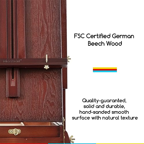 MEEDEN French Easel, Plein Air Easel, Art Easels for Painting Adult, Travel Easel, Easel Stand for Painting, Portable Artist Easel for Outdoor MEEDEN