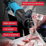 Electric Butcher Bone Saw Meat Saw,1050W Portable Recipro Saw Mini Sabre Saw for Meat Bones SPUZZO