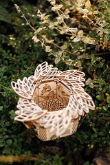 Wood Trick Flower Für Elise Wooden Music Box Kit - DIY Keepsake & Jewellery Box for All Ages Wood Trick