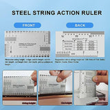 72 PCS Guitar Tool Kit for Set Up, Intonation Adjustment and Repair, Guitar Maintenance Kit for Guitar Bass Banjo and Ukulele, Guitar Gift for Guitar Giwaelro