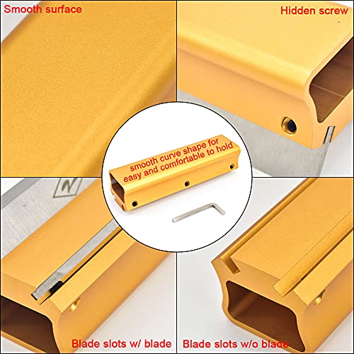 BLSGBUIDING Jointer Planer Blade Sharpener 6" Woodworking Knife Sharpening Jig Aluminum - 1pack BLSGBUIDING