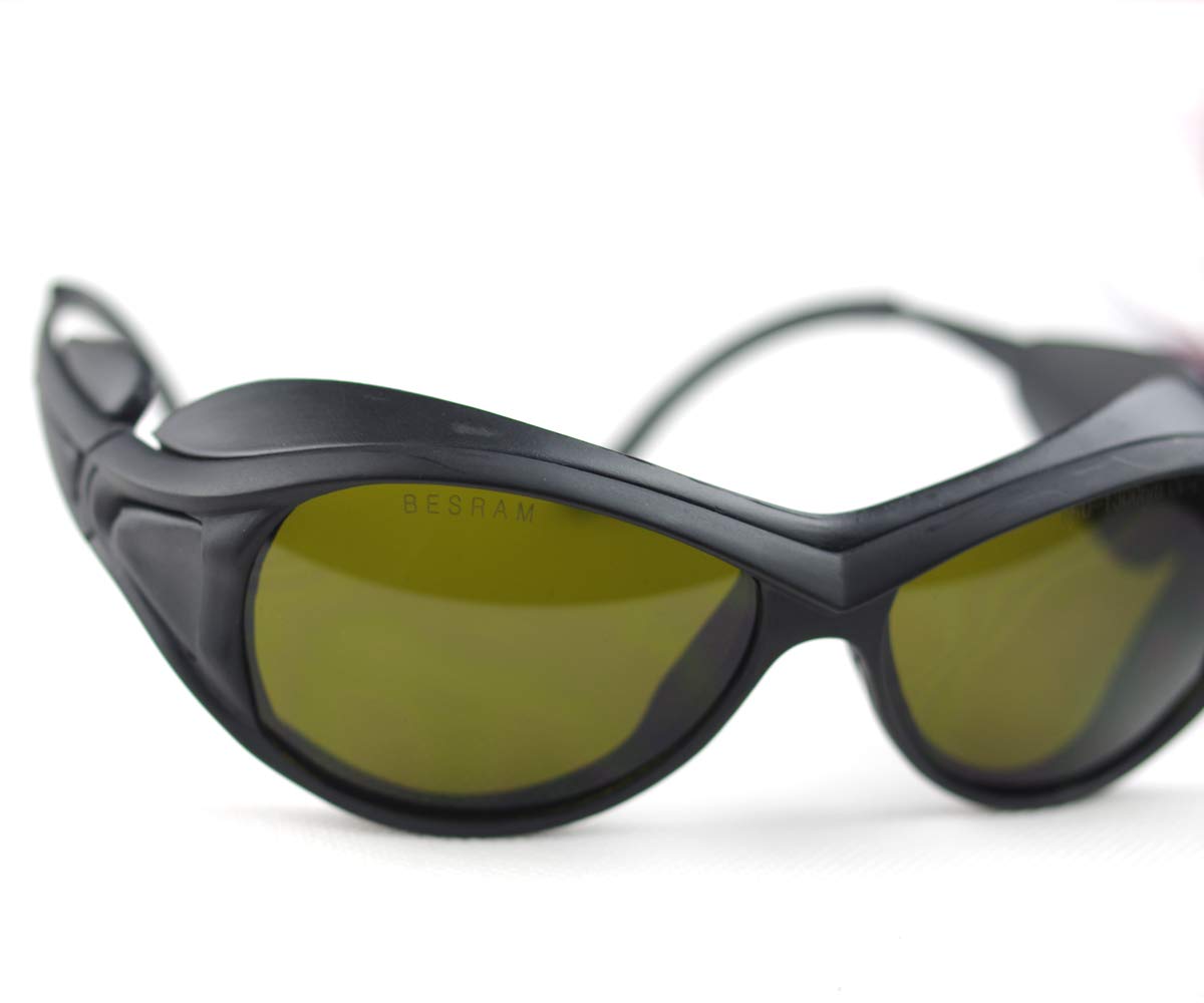 laserlands 850nm 980nm 1064nm OD4+ OD6+ IR Infrared Laser Protective Goggles Safety Glasses for Fiber Laser Welding Engraving Cutting CE T5-2 laserlands