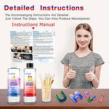 IGaiety Letter Molds Backward Alphabet Mold Starter Kit 206 pcs Silicone Number Molds Epoxy Resin Mold with Accessories for Resin Beginner Jewelry IGaiety