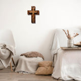 Wooden Cross Unfinished Wood Crosses Tabletop Cross Sign Wood Wall Hanging Cross Rustic Cross Wall Decor Lefangovs