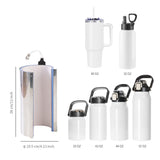 PYD Life 40 OZ Tumbler Mug Heat Press Attachment with 5 Pin for 2 in 1 Tumbler Heat Press Machine PYD Life