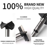 Forstner Bit Set, Wood Drilling, w/Carbide Tipped 14 Piece Set by KOWOOD KOWOOD