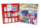 Rapid Care First Aid 80098 3 Shelf All Purpose First Aid Kit Cabinet, Class A+, Exceeds OSHA/ANSI Z308.1 2015, Wall Mountable Rapid Care First Aid
