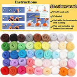 Veroave Needle Felting Starter Kit with Storage Bag, 385 Pcs Complete Needle Felting Tools and Supplies, Wool Felting Kit with Wool Felt Tools and Veroave