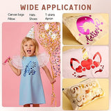 Tintnut Metallic Heat Transfer Vinyl Bundle Chrome HTV Vinyl,12 Sheets 12"x 10" Foil Holographic Gold Iron On Vinyl for Compatible with Cricut or Tintnut