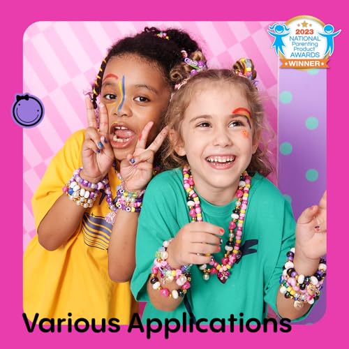 Tomons Charm Bracelet Making Kit for Girls, Beads for Jewelry Making Kit, Arts & Crafts Gift for Ages 3-12, Girls Toys 3 4 5 6 7 8 9 10 Year Old Girl Tomons