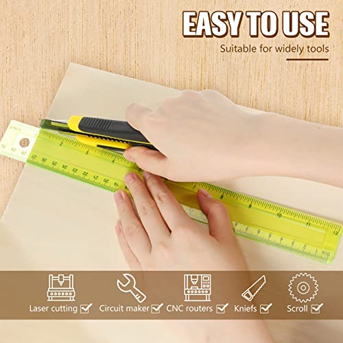 36 Pack Basswood Sheets Plywood Board 1/8 Inch Unfinished Wood Boards for Crafts for DIY Laser Projects Architectural Model Making Mini House Riakrum