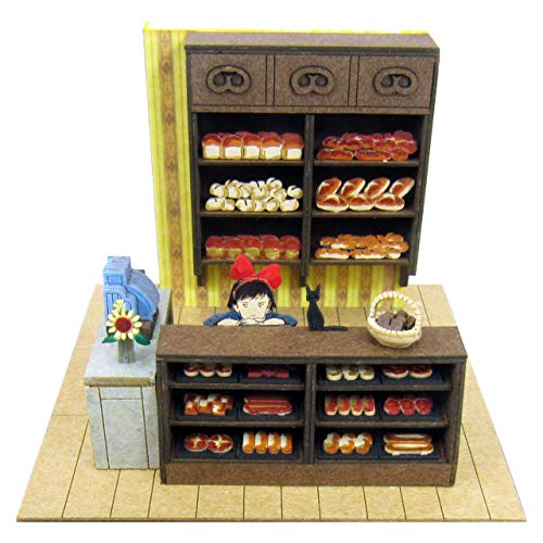 Kikis Delivery Service Ghibli Mini Studio Store Tending Miniature Model Kit - WoodArtSupply