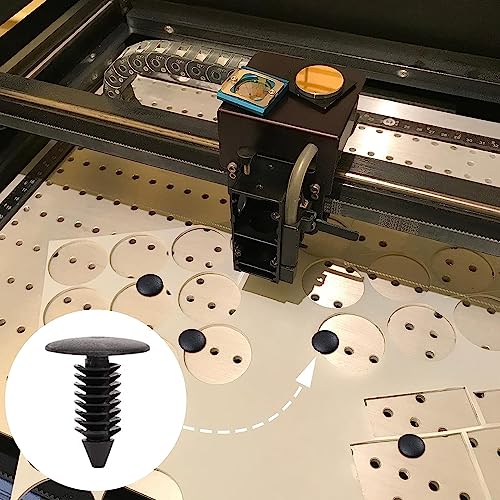 ZYAMY 100pcs 7.5-8 mm Honeycomb Pins Honeycomb Laser Bed Hold Down Pins Grid Working Table Laser Cutter and Engraver Machine Honeycomb Fixing Needle ZYAMY