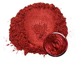 Eye Candy Premium Mica Powder Pigment True Red “Akai Tsuki Red” (25g) Multipurpose DIY Arts and Crafts Additive | Natural Bath Bombs, Resin, Paint, Eye Candy