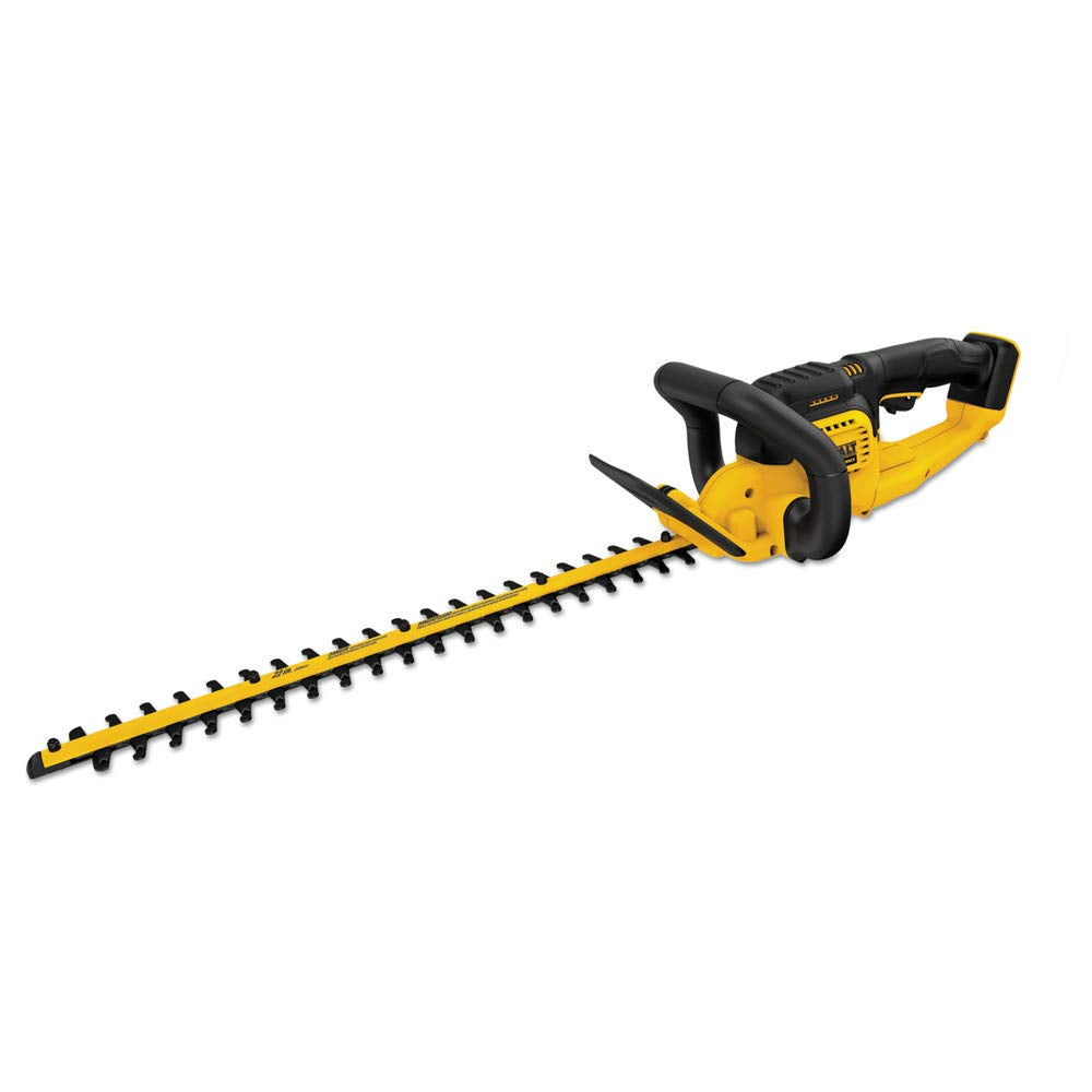 DEWALT 20V* MAX Cordless Hedge Trimmer, 22 Inches, Tool Only (DCHT820B), Battery Powered, Black/Yellow DEWALT