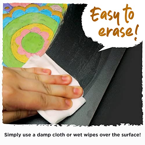 Extra Fine Tip Metallic Chalk Markers (10 Pack, 1mm) Liquid Chalk Pens - For Blackboards, Chalkboard, Bistro Menu, Window - Wet Wipe Erasable Chalkola