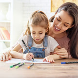 32 Colors Paint Markers, Dual Tip Acrylic Paint Pens for Wood, Canvas, Glass, Ceramic, Fabric,Rock Painting, DIY Crafts Making Art Supplies (Fine Tip CoocAni