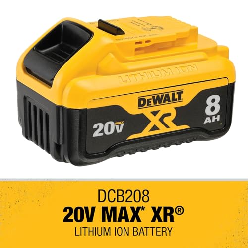 DEWALT 20V MAX* XR Battery, 8.0-Ah (DCB208) - WoodArtSupply