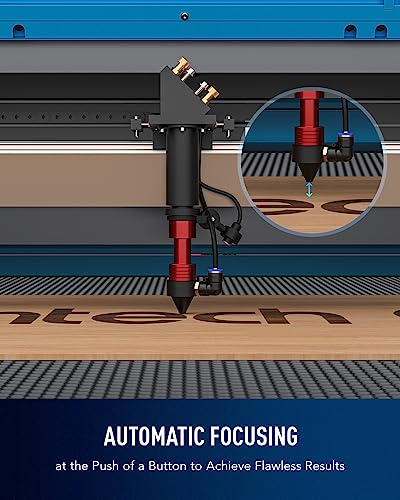 OMTech 150W CO2 Laser Engraver with Water Chiller, 40x63 Inch Laser Cutting Engraving Etching Machine with Autofocus Autolift 3 Way Pass Air Assist, OMTech