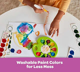 Crayola Watercolor Paint Set, Pop & Paint Palette, Washable Kids Paints, Gift Crayola