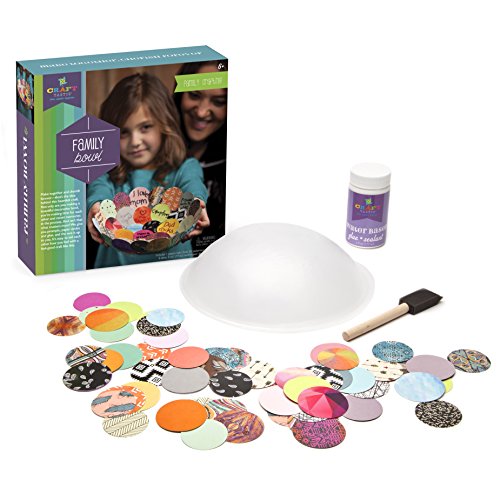 Craft-tastic – Make Together Family Bowl – Create Memories Together with This Personalized Keepsake Craft for Families Craft-tastic