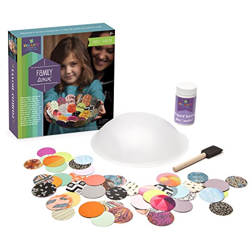 Craft-tastic – Make Together Family Bowl – Create Memories Together with This Personalized Keepsake Craft for Families - WoodArtSupply