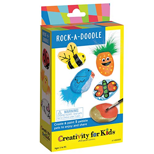 Creativity for Kids Rock-A-Doodle Rock Painting Kit Creativity for Kids