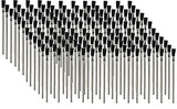 Pro Grade - Acid Brushes - 288 Count 3/8" Boar Hair Acid Flux Brushes Pro Grade