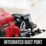 SKIL PWRCORE 20 Brushless 20V 4-1/2 In. Compact Lightweight One-hand Circular Saw Kit with Up to 6,000 RPM Includes 2.0Ah PWR CORE 20 Lithium Battery Skil