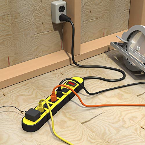 Stanley 31605 ShopMax PS 6-Outlet Metal Power Strip Stanley