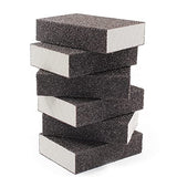 Jersvimc 36 Grit Coarse Sanding Block - 12Pcs, Wet Dry Sanding Sponge Foam Sandpaper Block Washable & Reusable Sandpaper Sponge for Drywall Wood Jersvimc