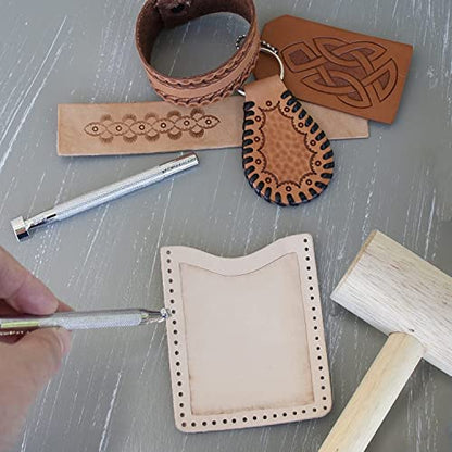 Realeather Explore Leathercraft Kit, Brown - WoodArtSupply