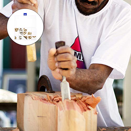 MILISTEN Woodburning Tool 1 Set Wood Burning Kit, 53 Pcs Soldering Iron Tips and Burning Stippling Tips Replacement with Box for Milisten