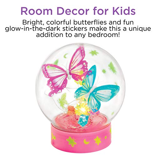 Creativity for Kids Butterfly Fairy Lights Craft Kit - Makes 1 Butterfly Night Light for Kids Creativity for Kids