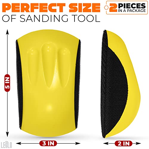 Hand Sanding Blocks Auto Body - Mouse Sandpaper Woodworking Hand Tools - Hook and Loop Hand Sanding Pad Block Furniture Sander Hand Tool - Automotive LEGLO