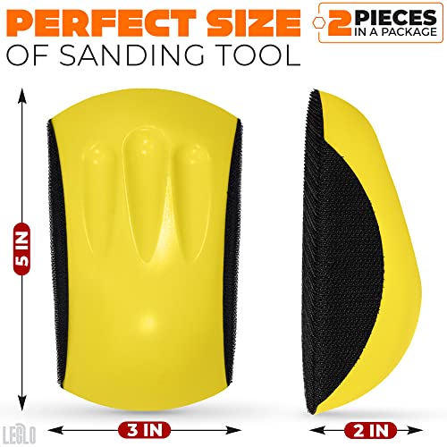 Hand Sanding Blocks Auto Body - Mouse Sandpaper Woodworking Hand Tools - Hook and Loop Hand Sanding Pad Block Furniture Sander Hand Tool - Automotive