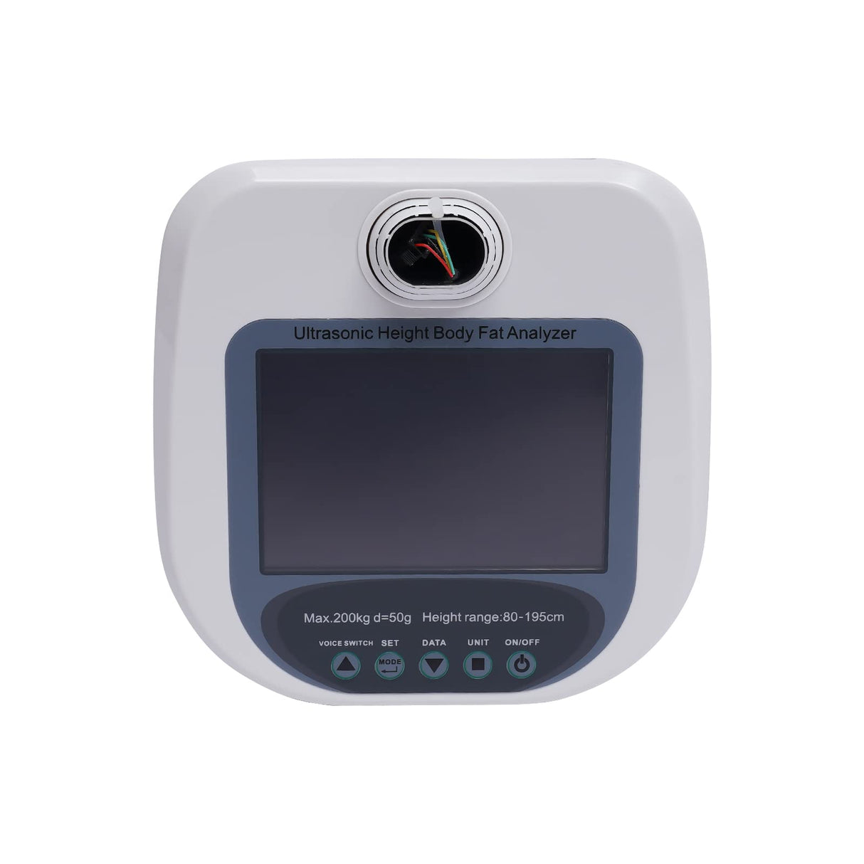 Medical Office Scale,Smart Physician Scale, Medical Scale for Weight and Height Measurement, Non-Contact Sonar Ranging All-in-One LCD Display for UIdili