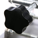 Router Lift Platform Stand Lifter, Stainless Steel, Adjustable Height 45mm~150mm, Woodworking Router Bench Table (Silver) Pissente