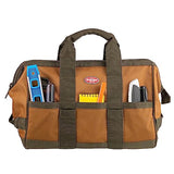 Bucket Boss Gatemouth 16 Tool Bag in Brown, 60016, 15 liters(Brown) Bucket Boss