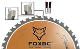 FOXBC 7-1/4" Circular Saw Blade 60-Tooth Replacement for Freud Diablo D0760A D0760X, DeWalt DWA171460 Ultra Fine Finish Circular Saw Blade FOXBC