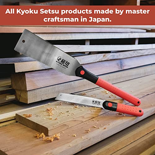 Great Neck Kyoku Setsu Japanese Dovetail Pull Saw, Dovetail Saw, Woodworking Flush Trim Saw Blades And Flush Cut Saw For Woodworking, Japanese Saw, Great Neck