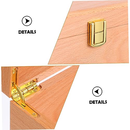 VOSAREA 3 pcs high-end storage wooden box unfinished wooden case wooden jewelry wood holder earring storage organizer jewelery organizer jewelry VOSAREA