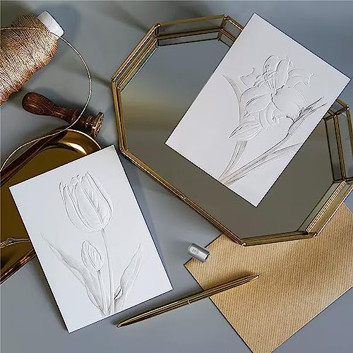 Quick Swap Debossing Tip，Fine Debossing Embossing Tips Accessories for Cricut Maker Tools，for Foil Cardstock, Coated Paper, Cardboard, Glitter Paper