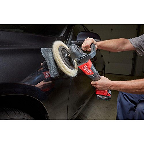 Milwaukee 2738-20 M18 18-Volt FUEL Lithium-Ion Brushless Cordless 7 inch Variable Speed Polisher (Tool-Only) - WoodArtSupply