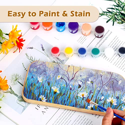 Pllieay 15 Inch Unfinished Bamboo Paddle, Sorority Fraternity Paddle, Greek Paddle for DIY Home Decoration Pllieay