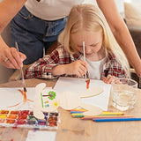 LUOZZY 10Pcs Easter Wooden Bunny Cutout Unfinished Wood Blank Rabbit Cutouts Spring DIY Paint Craft for Easter Party Favors LUOZZY