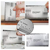 TIMESETL 44 Pcs Guitar Repairing Maintenance Tool Kit, Complete Stainless Steel Guitar Setup Kit Repair Tools for Guitar Ukulele Bass Mandolin Banjo TIMESETL