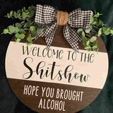 Unfinished Wood Circle Round | Circle Blank | DIY Craft Cutout | Up to 36" 24" / 1/8" 24 Hour Crafts